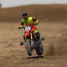 Load image into Gallery viewer, RC Motorcycle Promoto-MX 1/4 Motorcycle Ready-to-Run Battery and Charger Not Included FXR LOS06000T1 Red
