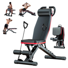 Load image into Gallery viewer, 2026 Adjustable Weight Bench - 1000LBS Foldable Bench Press Workout Bench for Home Gym, Roman Chair &amp; Incline Decline Flat Sit Up, Heavy Duty Full Body Dumbbell Fitness Bench
