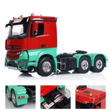 Load image into Gallery viewer, 1/14 6x4 RC Tractor Truck Painted Assembled Remote Control Car Model Light Sound Construction Vehicles
