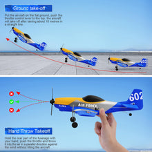Load image into Gallery viewer, Beffkkip RC Plane 3-Channel 2.4GHZ RC Airplane, P51D Mustang Fighter
