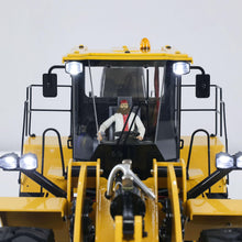 Load image into Gallery viewer, 1/14 Hydraulic RC Loader Metal Radio Control Construction Vehicle Smoke Sounds for Adult Hobby
