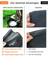 Load image into Gallery viewer, GainKee Latex Men Waist Trainer Corsets With Steel Bone Sweat Sauna Suit For Fitness (X-Small)
