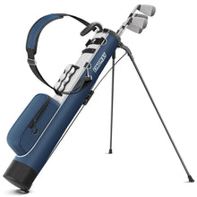 Load image into Gallery viewer, Findway Golf Stand Bag, Small Golf Bag for The Driving Range, Par 3 and Executive Courses, Lightweight Golf Club Carry Bag with Ball Holder and Pockets for Men Women
