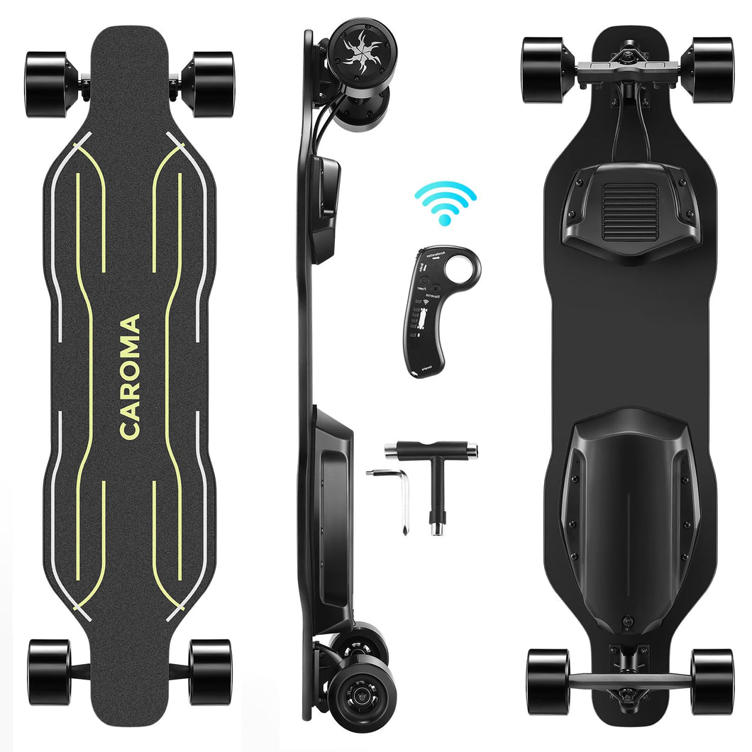 Electric Skateboards with Remote, 1200W Powerful Motor, 28MPH Top Speed, 4000mAH Battery, 16 Miles Max Range E Skateboard