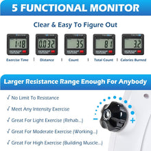 Load image into Gallery viewer, TABEKE Under Desk Bike Pedal Exerciser - (White)
