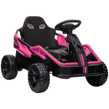 Load image into Gallery viewer, 24V Ride on Car for Big Kids, Battery Powered Electric UTV, 3.7MPH Toddler Electric Go Kart, Aged 3-8 Years Old, Pink
