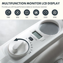 Load image into Gallery viewer, FLEXISPOT Exercise Bike with 2D Desktop - V9-Max White
