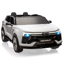 Load image into Gallery viewer, 2-Seater Licensed Blazer Ride On Car Toy with Parent Remote Control and Music Player - Electric Car for Kids Ages 3-8, White
