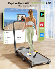 Load image into Gallery viewer, Walking Pad with 8% Incline Walking Treadmill Pad - Silver
