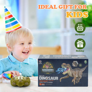 Remote Control Dinosaur Toys for Kids Ages 4-7 8-12 - Best Birthday Gifts for Boys 4 5 6 7 8 9 10 11 12 Year Old, RC Walking Dino