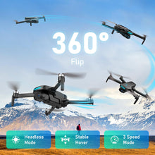 Load image into Gallery viewer, Drone with Camera, 1080P HD FPV Camera Drone with Brushless Motor, 2 Batteries, 360 Flips, Headless Mode, Gravity Control, 36 Mins
