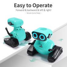 Load image into Gallery viewer, Robot Toys, Remote Control Robot Toy, RC Robots for Kids with LED Eyes, Flexible Head &amp; Arms, Dance Moves and Music (Blue)
