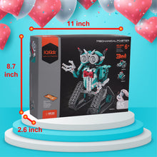Load image into Gallery viewer, APP/Remote Control STEM Building Kits for Kids Ages 8-12 - 3 in 1 RC Robot Car Toys, 440 Pcs Educational Science Projects
