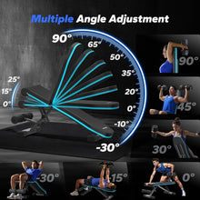 Load image into Gallery viewer, MERACH Weight Bench, Foldable Weight Benches for Home Gym with 990 LBS, Adjustable Weight Bench with 72 Training Angles, Incline Bench Press for Full Body
