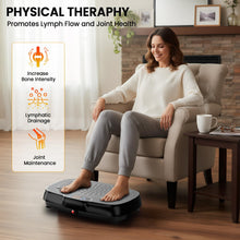 Load image into Gallery viewer, Vibration Plate Exercise Machine: TISSCARE Vibrating Plates for Weight Loss and Lymphatic Drainage, 400lbs Shake Plate Whole Body Workout Platform for Home Fitness Fat Burner Sedentary Office
