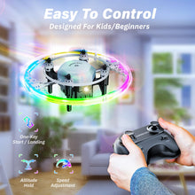 Load image into Gallery viewer, Drones for Kids, 2025 Mini RC Drone Quadcopter with 360 Degree Flip, 90 Degree Surround Flight
