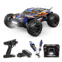 Load image into Gallery viewer, 1:16 Scale Ready to Run Fast Remote Control Car, High Speed Jump RC Monster Truck, Off Road RC Cars, 4WD All Terrain RTR RC Truck
