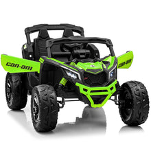 Load image into Gallery viewer, 24V Ride on Toys for Big Kids,Kids Electric Ride on Car UTV 4WD/2WD,High Speed Power Wheels with EVA Rubber Tires-Green
