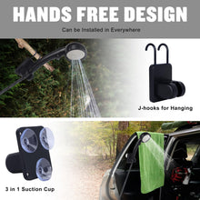 Load image into Gallery viewer, Portable Shower for Camping, [Long-Lasting] Spopal 6000mAh Rechargeable(WH)
