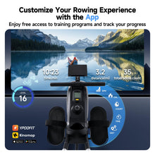 Load image into Gallery viewer, YPOO Rowing Machine for Home - Black
