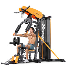 Load image into Gallery viewer, XGSW Multi-Function Home Gym Workout Station, Featuring a Pulley System, arm Trainer (L03-1 Single-Person Fitness Station)
