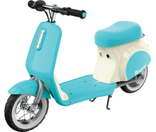 Load image into Gallery viewer, Razor Pocket Mod Petite Euro-Style Electric Scooter - Blue
