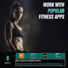 Load image into Gallery viewer, CYCPLUS Heart Rate Monitor Armband,Bluetooth 5.1 ANT+ HR Monitor with HR Zone LED Indicator, IP67 Waterproof, Use for Running Cycling Gym and Other Sports (2025 Upgraded Model)
