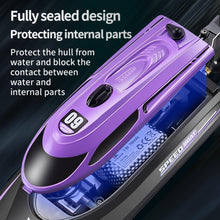 Load image into Gallery viewer, RC Boat with 2 Rechargeable Battery, 20+ MPH Fast Remote Control Boat for Pools and Lakes (812-Yellow)
