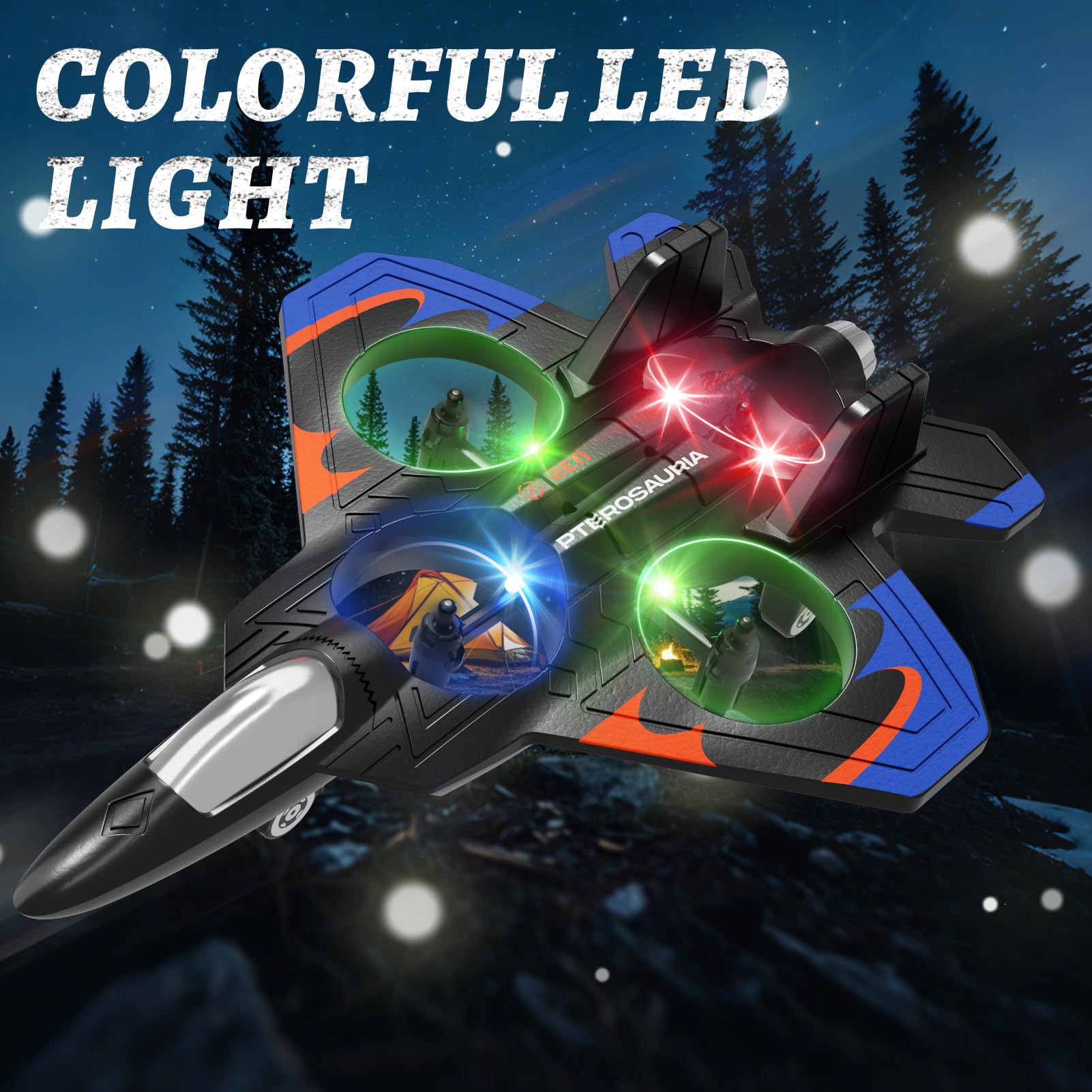 Next Rc Jet RC Planes for Kids Adults 8-16, RC Airplane Fighter Jet with Light, 36 ...