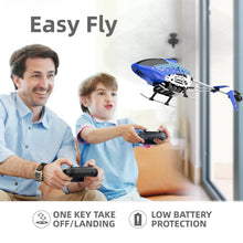 Load image into Gallery viewer, U12S Mini RC Helicopter with Camera Remote Control Helicopter for Kids and Adults
