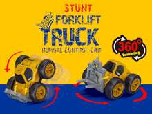 Load image into Gallery viewer, Stunt Forklift, Tumbling RC Bigfoot Truck, 2.4Ghz Radio Control Construction Vehicle, Off-Road Cute Car
