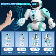 Load image into Gallery viewer, Kids Robot Toys, Remote Control Robot, Programmable Robot with Recorded Voice Music Dance Gesture Control
