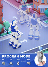 Load image into Gallery viewer, Robot Toys for Kids, Programmable Remote Control Smart Walking Dancing Robot Toy with Gesture &amp; Sensing
