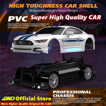 Load image into Gallery viewer, 1:24 Scale RC Drift Car 4WD 2.4GHz 30KM/H High Speed Racing Sport Toy Car with LED Lights, Racing and Drift Wheels
