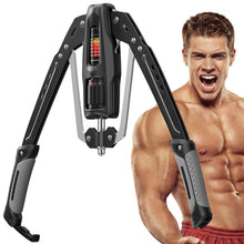 Load image into Gallery viewer, Merach Twister Arm Trainer, 22-440lb Hydraulic Power, Adjustable Home Chest Expander- Gray
