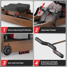 Load image into Gallery viewer, JOROTO Water Rowing Machines for Home - Without Expert Assembly
