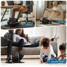 Load image into Gallery viewer, OLIXIS Under-Desk Elliptical Machine - Modern Black - 2026 New Model
