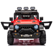 Load image into Gallery viewer, Kids Ride On Truck Car with Parent Remote Control, 24V 4WD Electric Vehicles with Music, Cool Lighting
