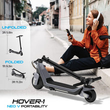 Load image into Gallery viewer, Foldable Electric Scooter with 250W Rated Brushless Motor, 15 mph Max Speed, 6.5” Wheels, 9 Mile Range Commuting Scooter for Kids + Teens
