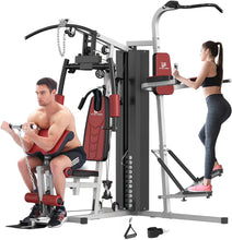 Load image into Gallery viewer, ULTRA FUEGO Multifunctional Home Gym Equipment Workout Station (138lb Home Gym Station with Power Tower)
