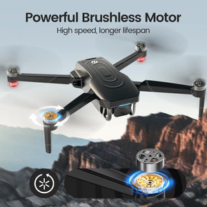 Holy Stone GPS Drone With 4K EIS Camera For Adults, HS175G 249g Foldable RC Quadcopter With Auto Return, Follow Me, 60 Mins Flight Time