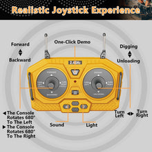 Load image into Gallery viewer, Remote Control Excavator Toy for 6-12 yr Boys, Best Birthday Gifts for Kids 4-7 8 9 10 11 Year Old, RC Construction Toys
