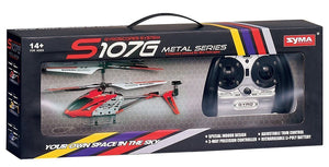S107/S107G R/C Helicopter with Gyro- Red