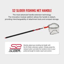 Load image into Gallery viewer, EGO S2 Slider Reach Fishing Landing Net, Large PVC Coated Mesh
