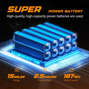 Mini 2 Electric Skateboard with Remote, 13-15 Miles Range and 30 Mph Top Speed, 1200W Hub Motor