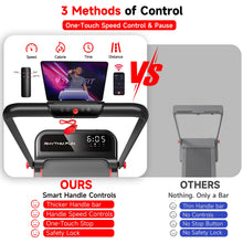 Load image into Gallery viewer, RHYTHM FUN Treadmill with Incline - Deep Black
