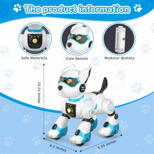 Load image into Gallery viewer, Smart Robots Dog Toy for Kids, Programmable Interactive RC Robotic Pets with Voice Control and Touch Sensory

