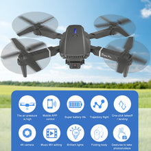 Load image into Gallery viewer, Mini Drone for Kids with 4K Dual Cameras Remote Control Toys Gifts for Boys Girls with Altitude Hold, Headless Mode, One key Return/Emergency Stop, 3D Flips 2 Batteries, Foldable RC Quadcopter
