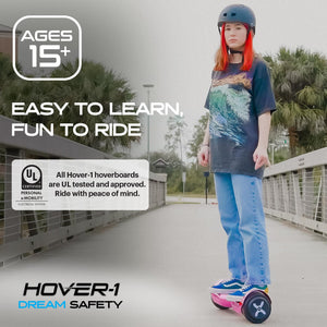 Electric Self Balancing Hoverboard with 7 mph Max Speed, Dual 200W scooterstors, 6 Mile Range, and 6.5” Wheels Self Balancing Scooter