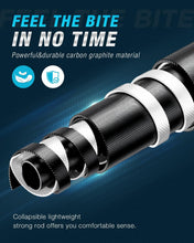 Load image into Gallery viewer, Ghosthorn Telescopic Fishing Rod and Reel Combo with Spinning Reel
